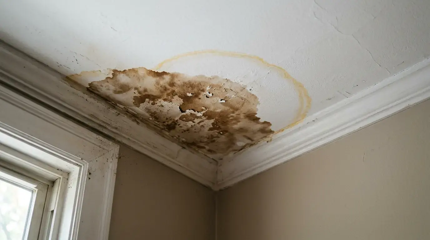 Why Is My Ceiling Stained When the Roof Looks Fine?